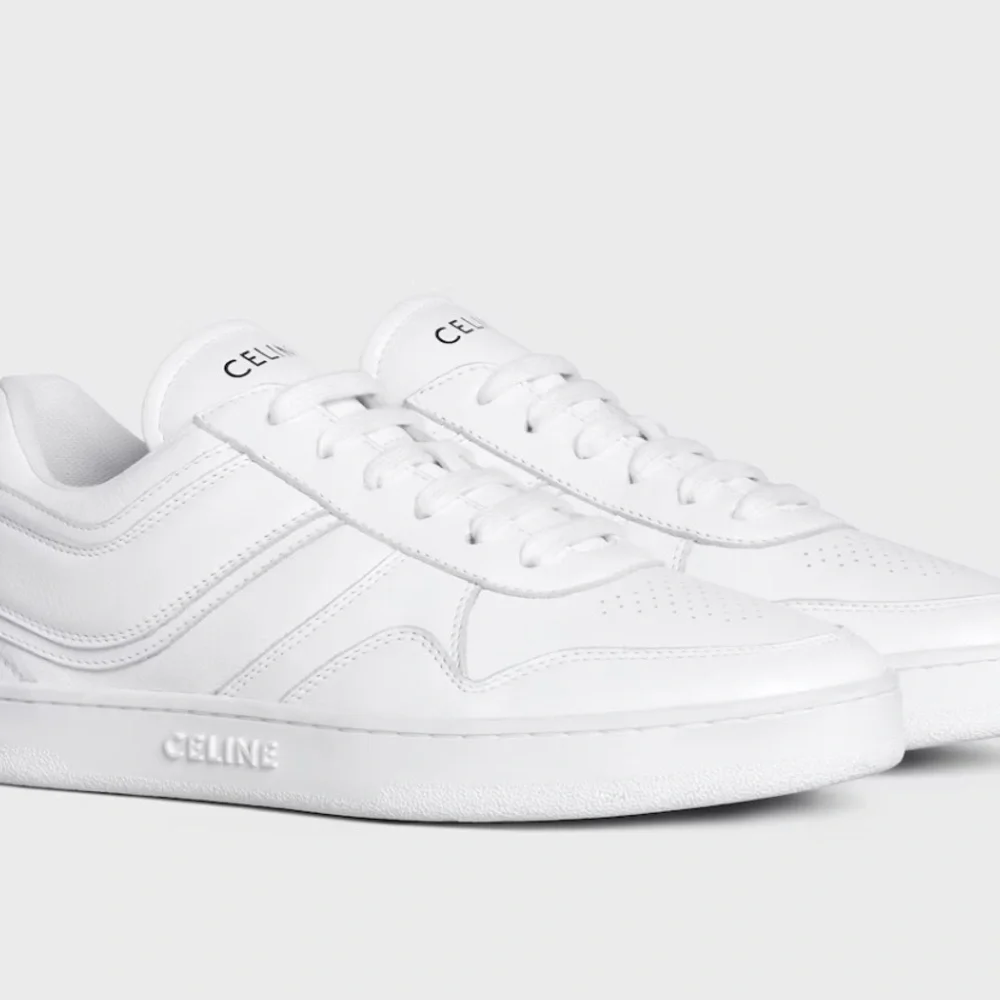 Celine Woman’s Classic White Sneakers